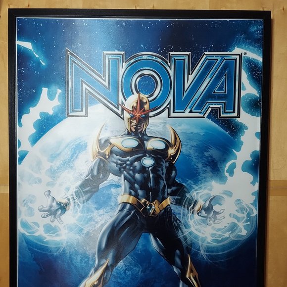 Nova silk canvas Fabric Poster (36" x 24") - Picture 2 of 3